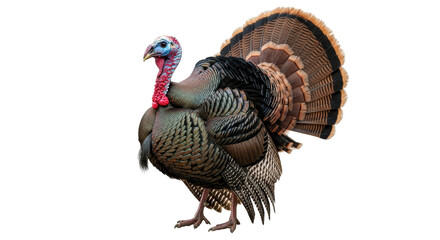 Isolated Wild Turkey © Natalia