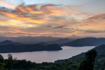 Thailand, Asia, mountains beautiful view, sunset, sunrise