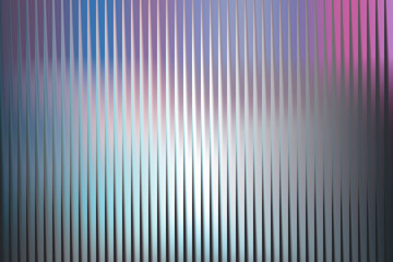 Abstract vertical ribbed pattern with soft gradient of blue pink and white hues textured background
