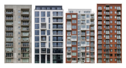 Isolated Buildings Set