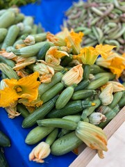 zucchini on the market