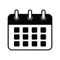 Calendar App Icon with Colorful Date Markers