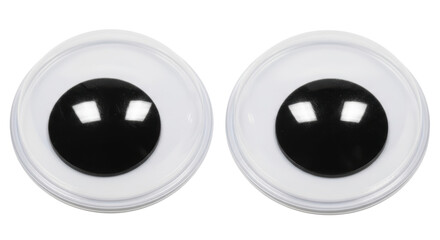Isolated Googly Eyes Pair