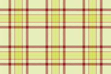 Classic plaid pattern in pastel yellow and brown tones. Versatile fabric texture for backgrounds, apparel design, or abstract artistic projects. Seamless, checkered.