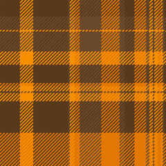 Warm, rustic plaid pattern in earth tones. Cozy textile design, reminiscent of autumn. Ideal for backgrounds, textures, or fashionrelated projects.