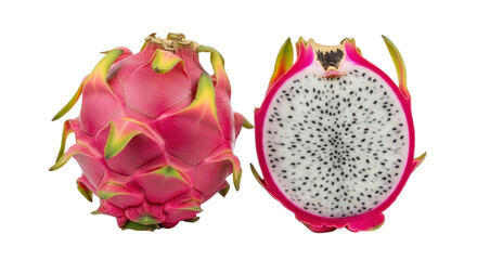 Isolated Dragon Fruit