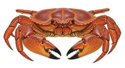 Isolated Brown Crab