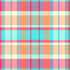 Vibrant plaid pattern featuring a colorful and textured design. Suitable for backgrounds, textiles, or creative projects needing a classic yet modern aesthetic.