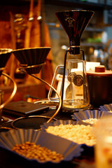 coffee maker and coffee