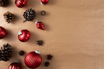 Christmas Ornaments Background