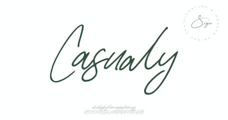 minimal luxury font alphabet logo. Typography beauty fashion elegant minimalist serif italic fonts decorative wedding vintage retro logos. vector illustration