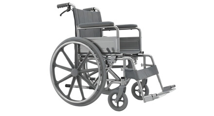 Fototapeta premium Isolated Wheelchair