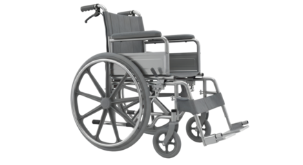 Isolated Wheelchair