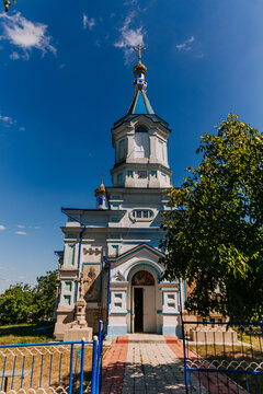  Orthodox Church Surrounded by Lush Greenery
