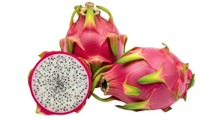 Isolated Dragon Fruit