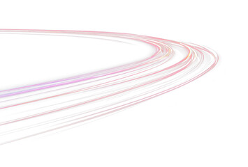 Spiral tornado swirl neon light glowing energy vector