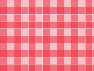 Pink Plaid Gingham Checkered Seamless Pattern