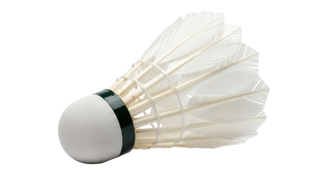 Isolated Shuttlecock