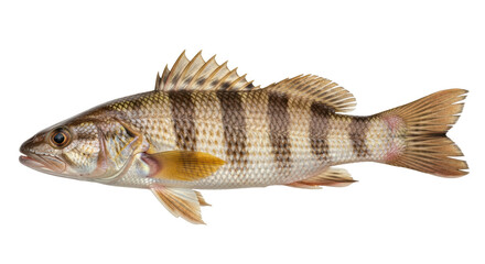 Fototapeta premium Isolated Striped Fish