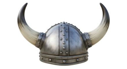 Isolated Viking Helmet
