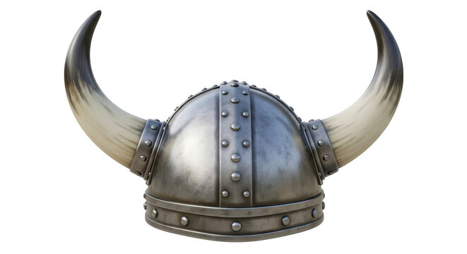 Isolated Viking Helmet