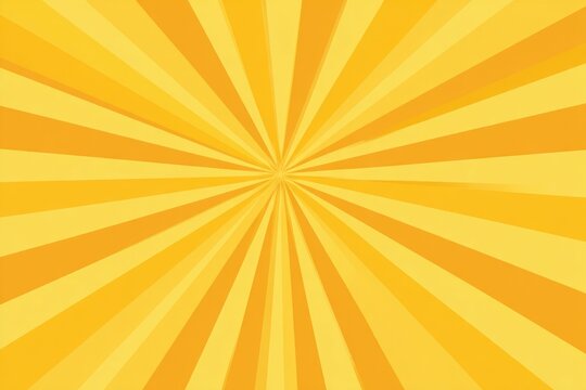 Abstract starburst with orange and yellow rays emanating from the center, creating a dynamic, radial pattern resembling sunlight or an explosion