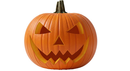 Isolated Halloween Pumpkin
