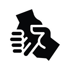  help glyph icon illustration vector graphic.eps