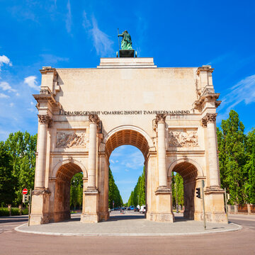 Siegestor or Victory Gate in Munich