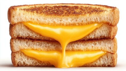 Gooey, toasted sandwich