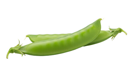 Isolated Sugar Snap Peas