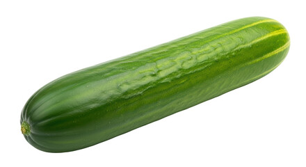 Isolated Whole Cucumber