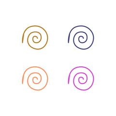 Natural Ayurveda Massage Spa Resort Logo Sign Symbol

