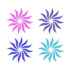 Natural Ayurveda Massage Spa Resort Logo Sign Symbol
