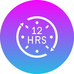 12 hours Icon