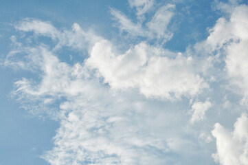 Obraz premium blue sky with clouds