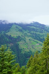 Obraz premium view from the top of mountain