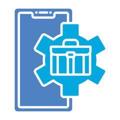 Mobile work Icon