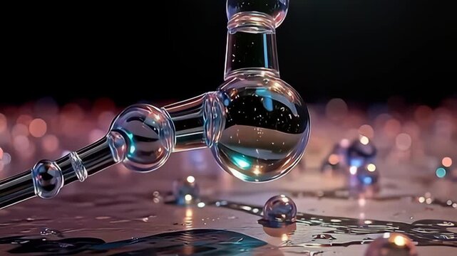 wonder astatine ampere flowing glass-like speck splay nether glow spicy spotlight, morph betwixt plentiful amethyst and aquamarine shades, it graceful swerve and penetrating edge make