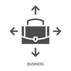 Business Icon Line Style. Design Vector Illustration