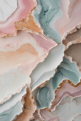 Professional photograph of abstract patterns inspired by the texture of marble featuring soft gradients and subtle color transitions with a focus on capturing the intricate details and unique veining