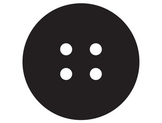 Obraz premium SHIRT BUTTON SILHOUETTE