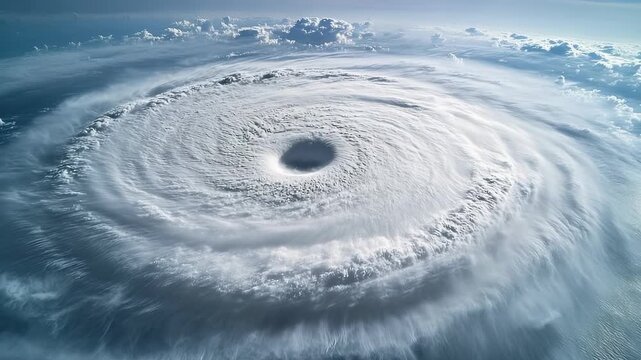 Spiral cyclone pattern: vortex structure, cloud rotation, weather system, air movement, atmospheric swirl, storm feature, sky motion, satellite view, hurricane shape, pressure zone, tropical formation