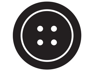 Obraz premium SHIRT BUTTON SILHOUETTE
