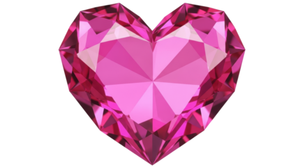 Isolated Gem Heart