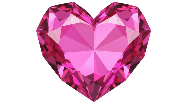 Isolated Gem Heart