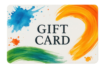 Gift card for art supplies store