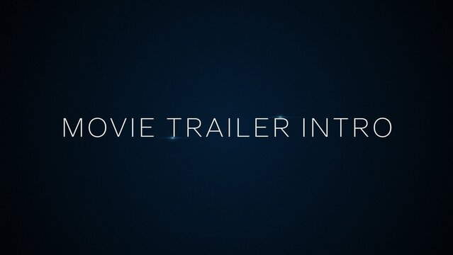 Clean Movie Trailer Cinematic Blockbuster Title Intro