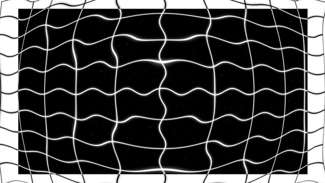 Modern Trippy Wave Grid Background