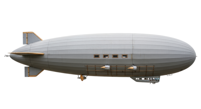 Isolated Blimp